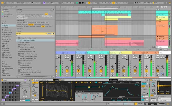 Ableton Live session