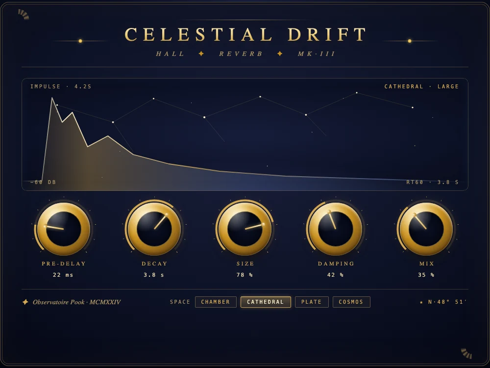 Celestial Drift — Hall Reverb