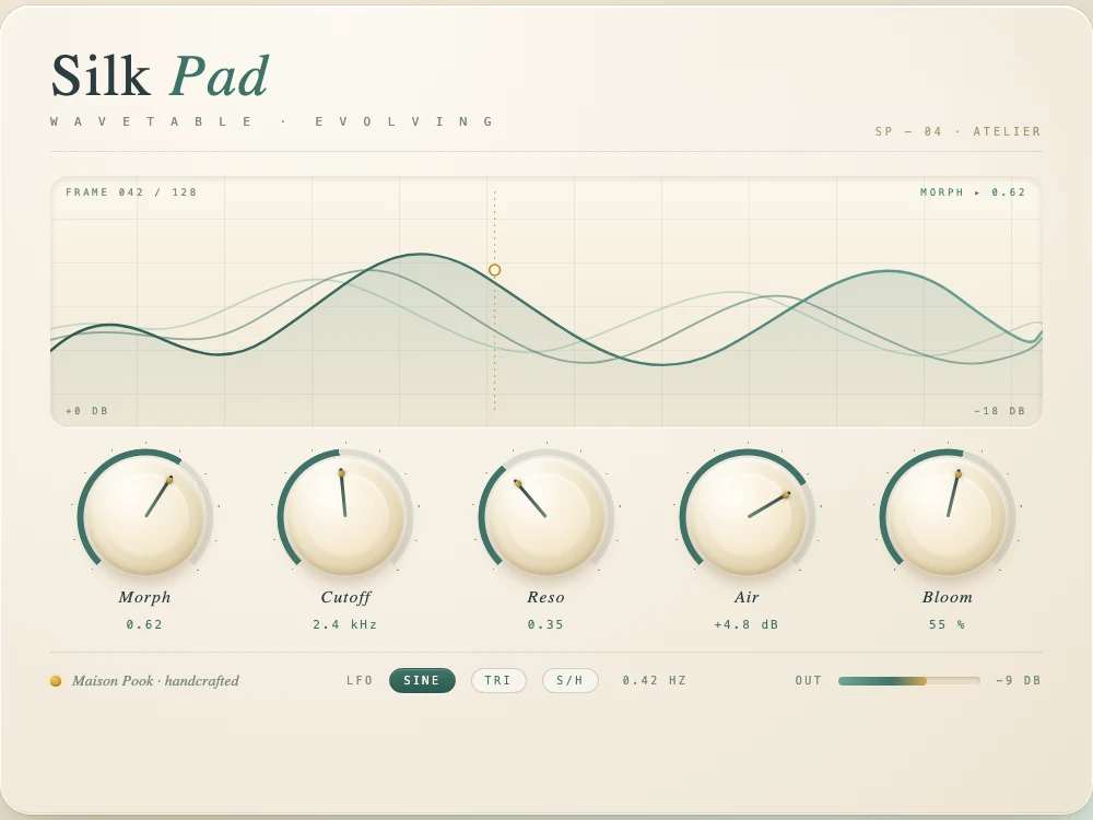 Silk Pad — Wavetable